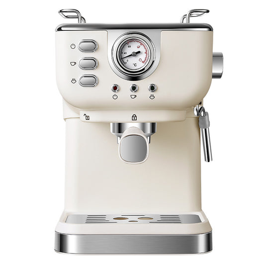 Cross-border exclusive coffee machine, Italian semi-automatic home office, high-pressure espresso, steam milk, coffee pot