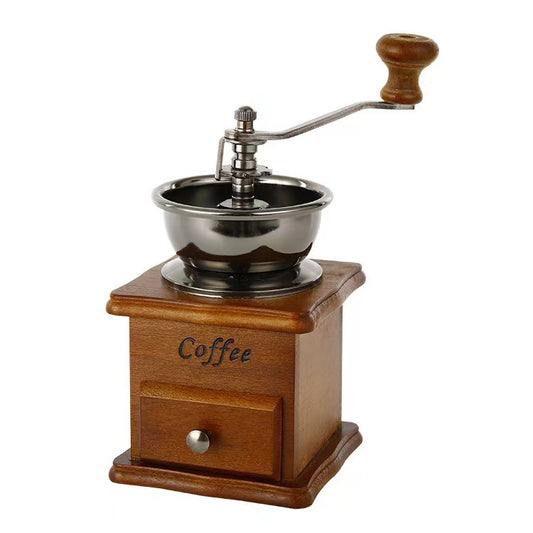 Hand Coffee Grinder Wooden Home Coffee Grinder Coffee Machine Shaker Grinder Manual Coffee Mill