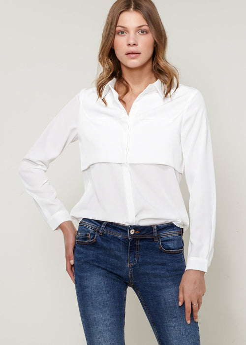 Basic Button Down Blouse